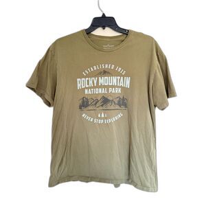 Rocky Mountain National Park Graphic Tee 2XL General Standard Made in USA